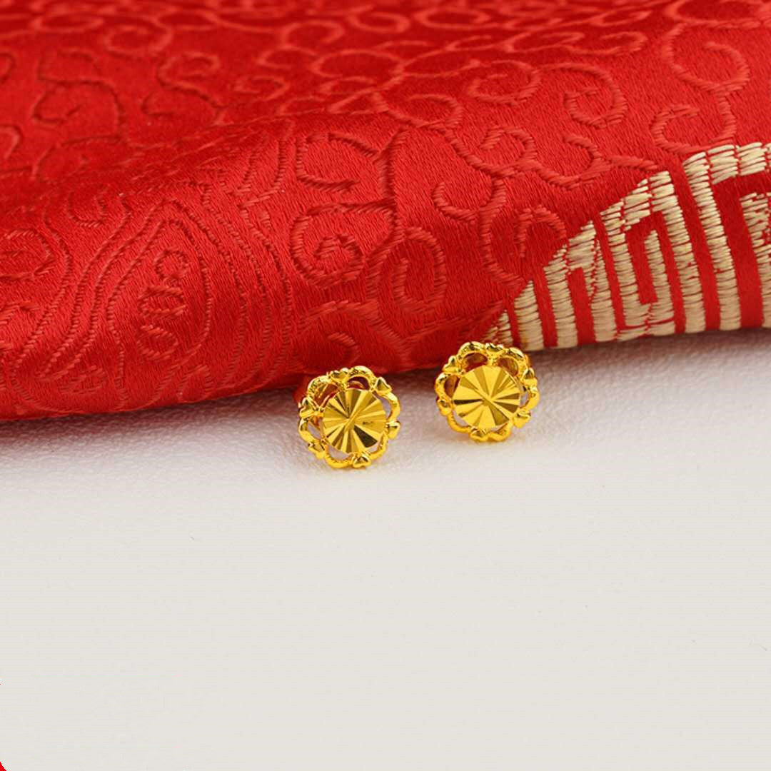 Add Luxury with Euro Gold Jewelry 24K Plated Earrings