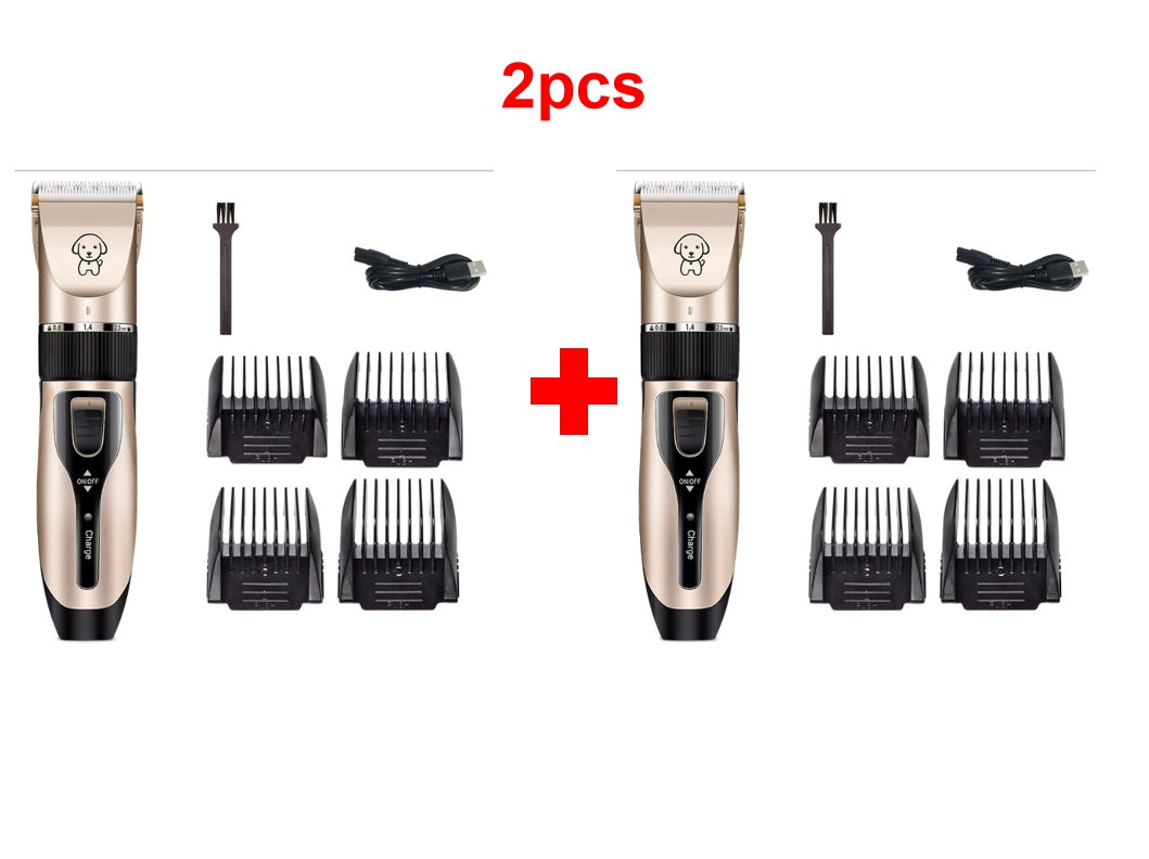 Pet hair trimmer ideal for both fine and thick coats.