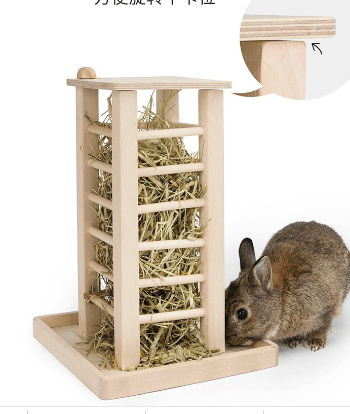 Safe and comfortable structure for your rabbit to play and rest.