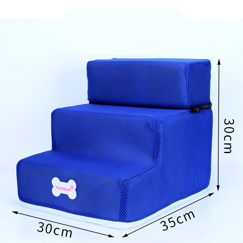 Dog Stairs – Sponge Steps, Customizable for Sofa Various colors and sizes, easy to adjust.