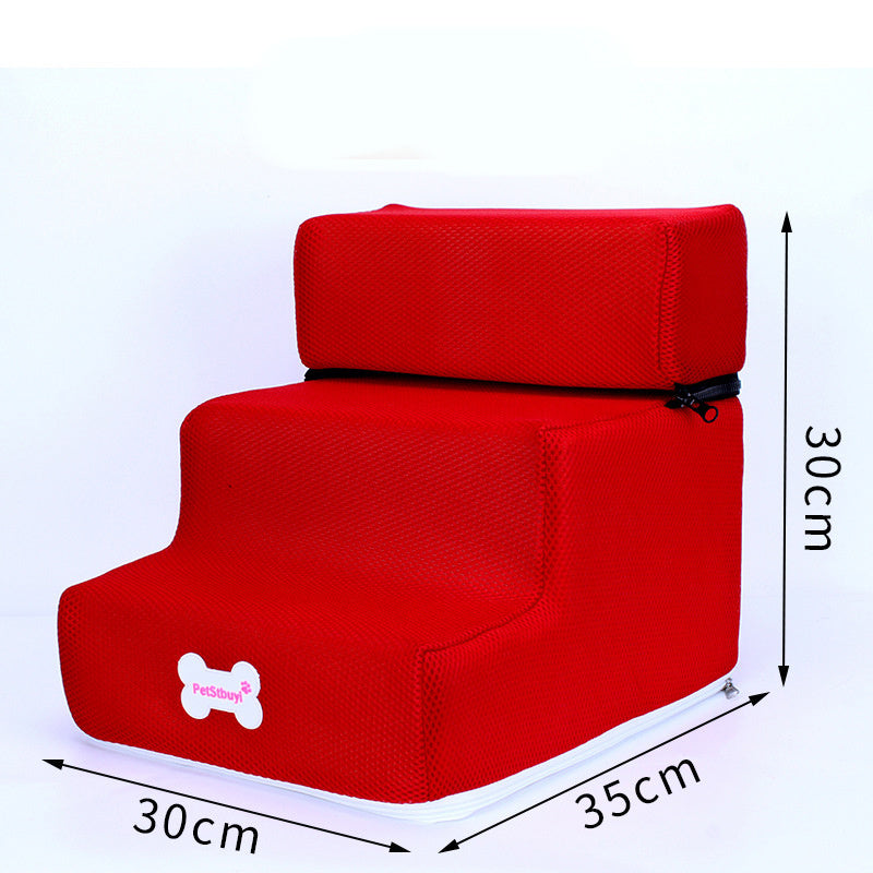 Dog Stairs – Sponge Steps, Customizable for Sofa Various colors and sizes, easy to adjust.