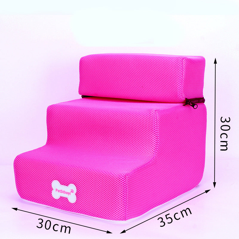 Dog Stairs – Sponge Steps, Customizable for Sofa Various colors and sizes, easy to adjust.