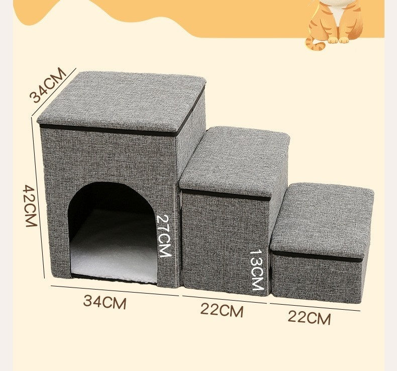 Great option for bed and toy for cats.