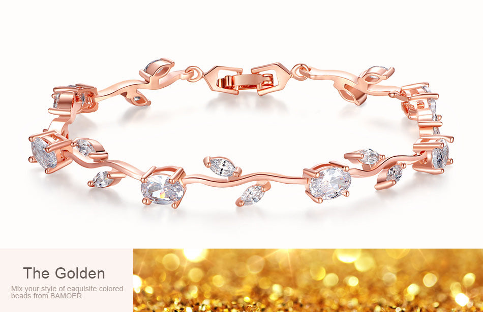 Beautiful crystal bracelet for women, ideal for gifting.