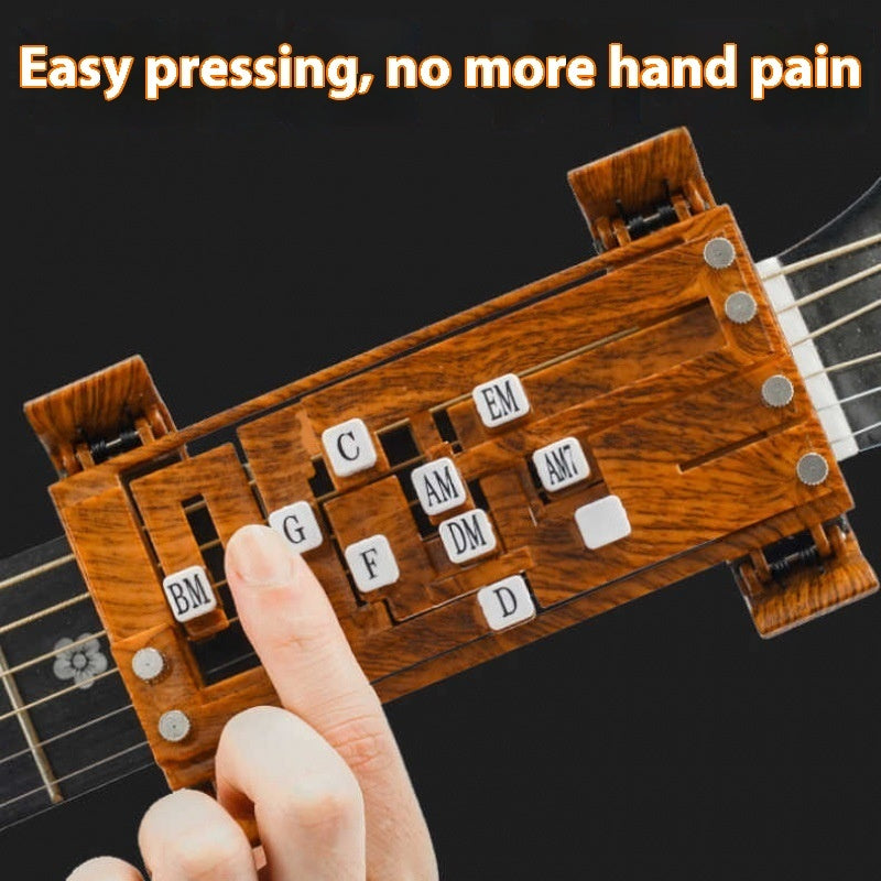 Guitar Auxiliary Chord Practice Automatic String Pressing Utensil