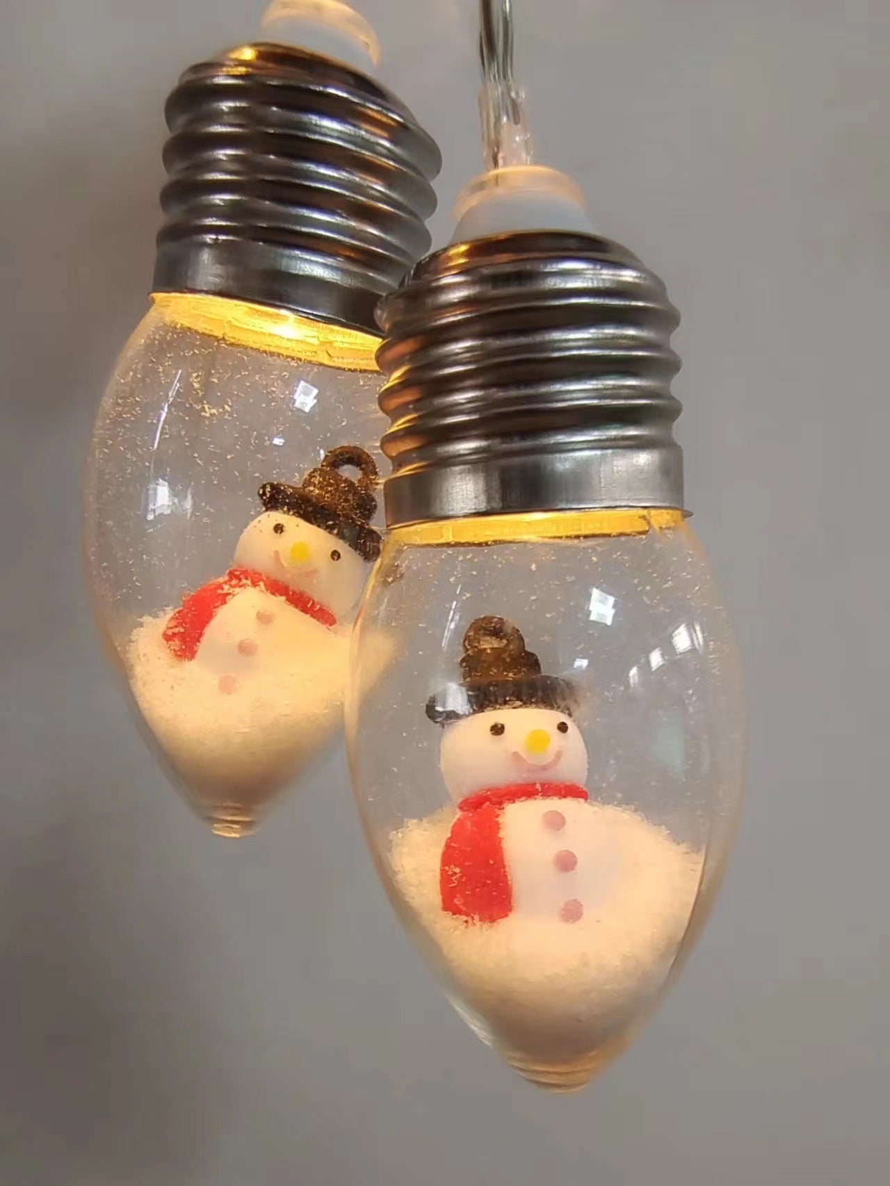 Cartoon Snowman Decorative Ornaments Christmas Tree String