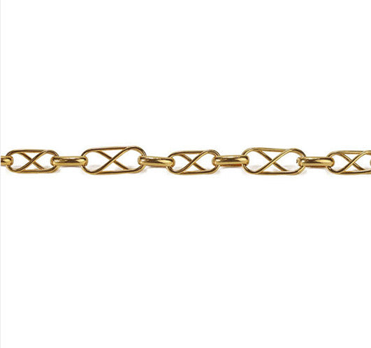 Elegant women's bracelet made of durable brass. 