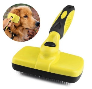 Pet Grooming Brush - Comfortable & Waterproof for Cats & Dogs