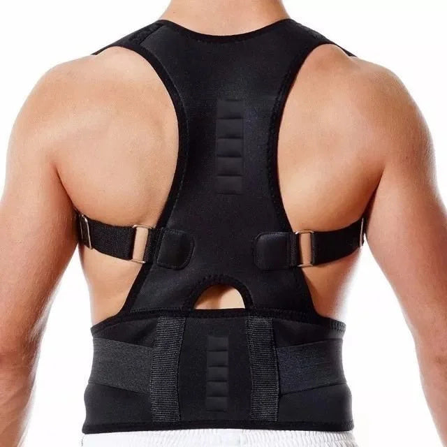 Postural Corrector Strap Magnetic Vest Unisex Lumbar Pain