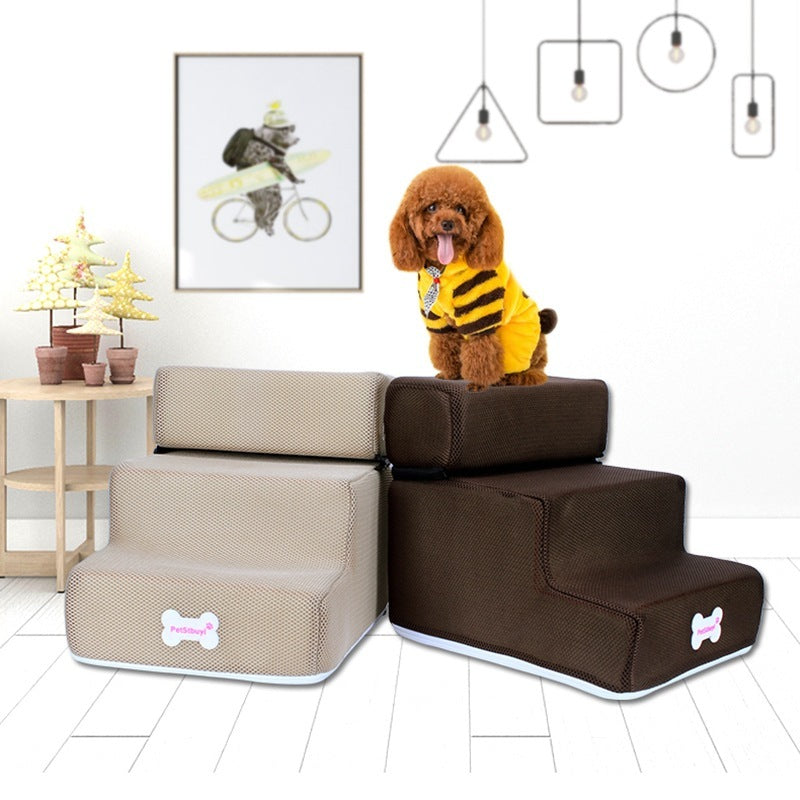 Pet bed with breathable and comfortable fabric.