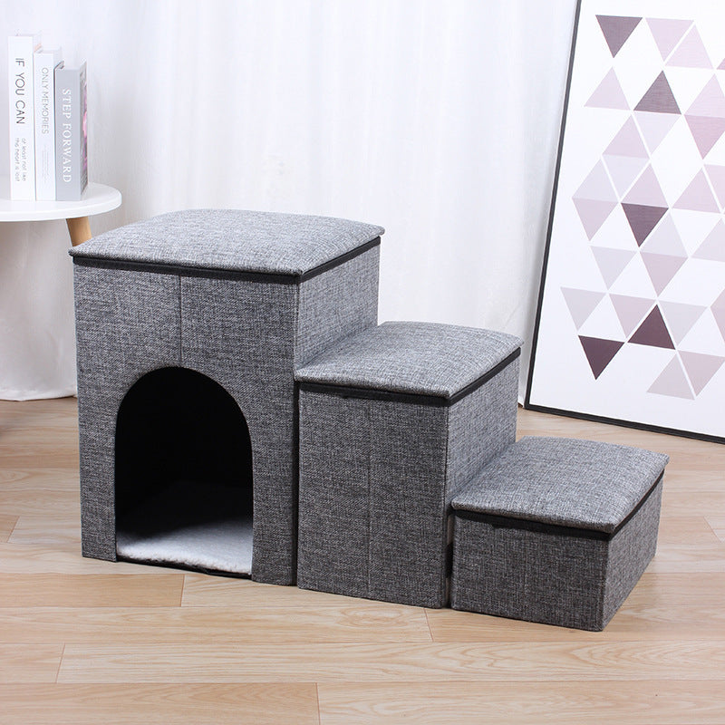 Comfortable bed for your cat to sleep and play.