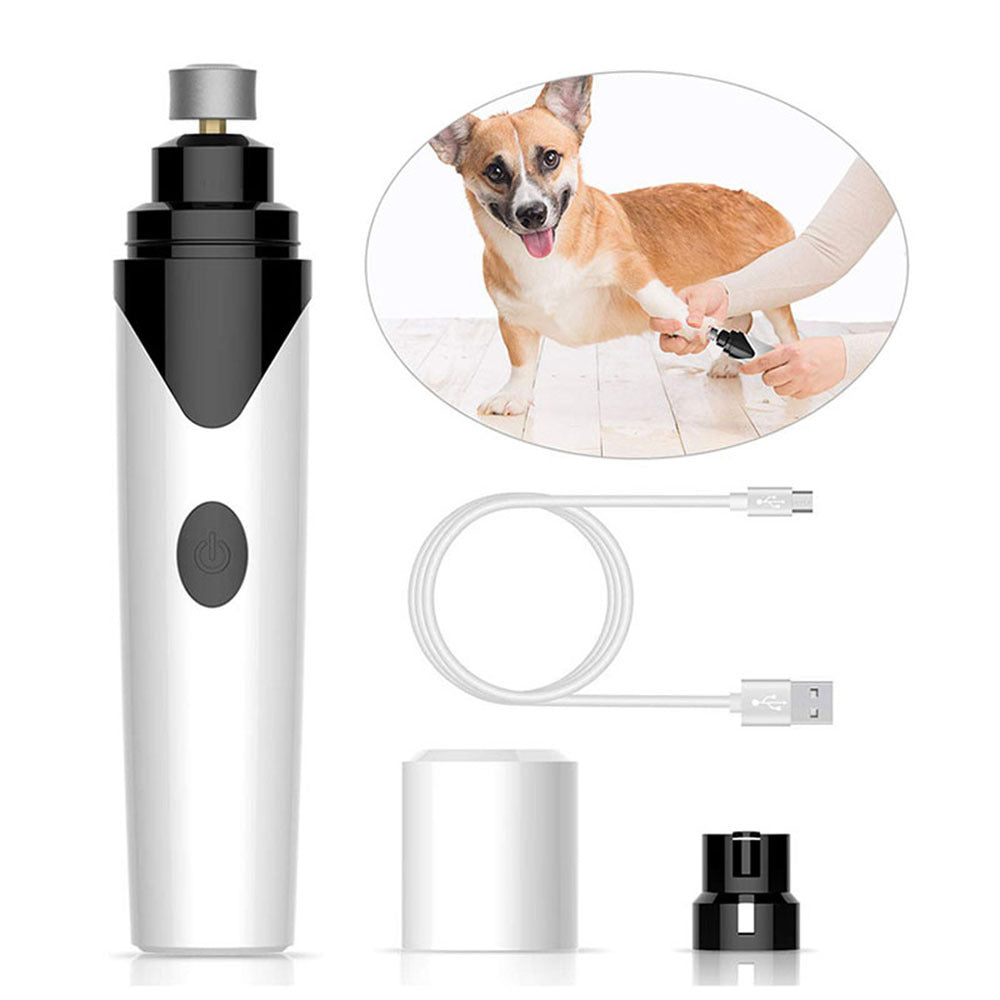 Pet Nail Grinder - Electric and Quiet for Dogs and Cats 