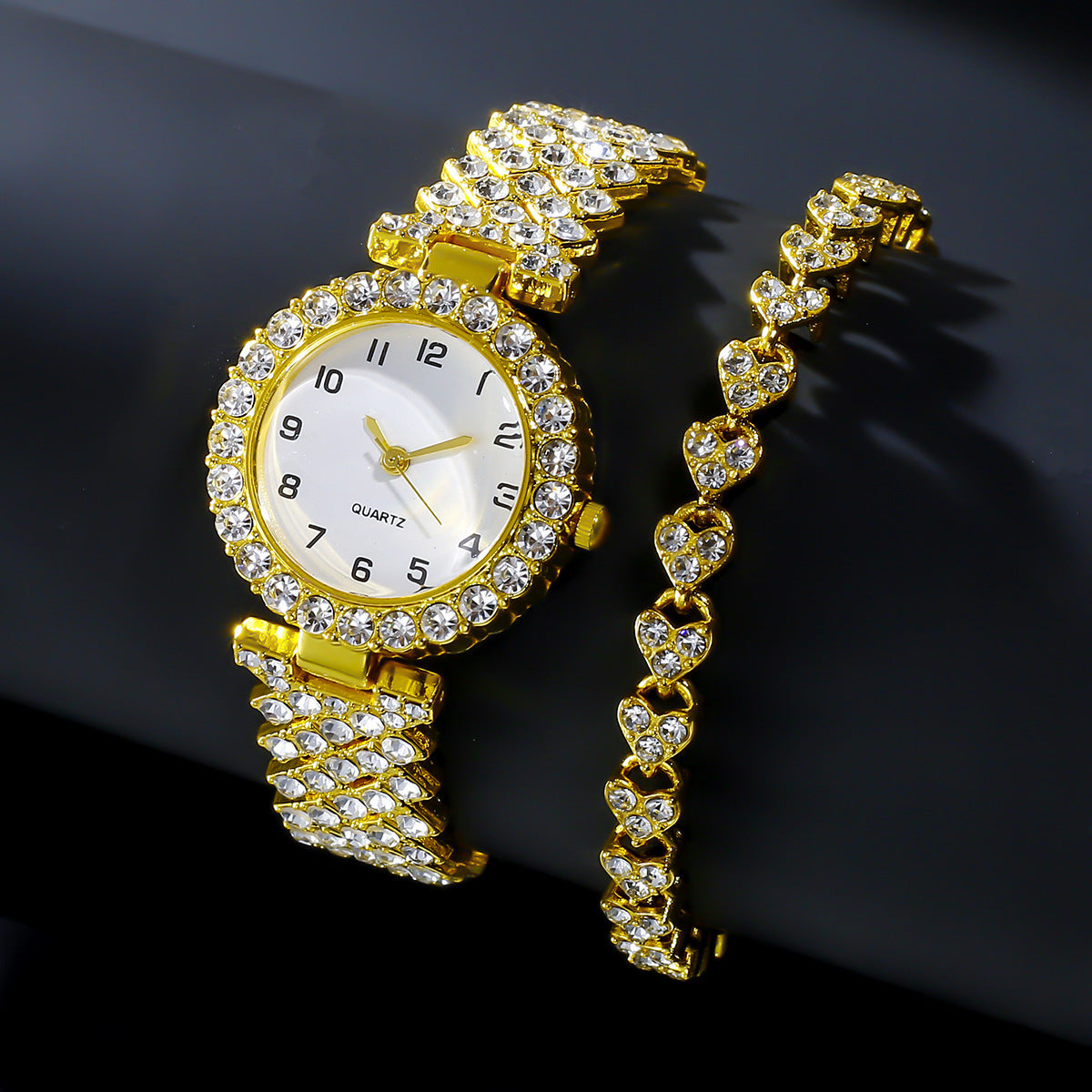 Quartz watch with reliable precision and sophisticated style.