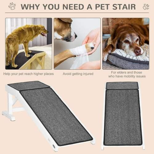 Ideal for pets with difficulty climbing onto beds.