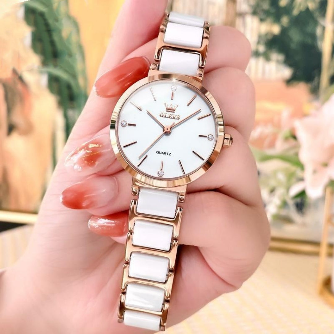 Women's Elegant Waterproof Quartz Movement Watch