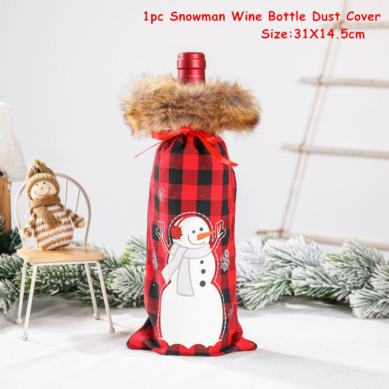 Christmas Decorations Christmas Wine Bottle Socks