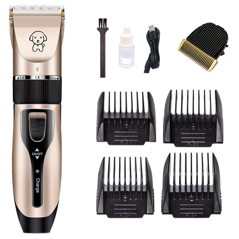 Pet hair trimmer with powerful copper motor.