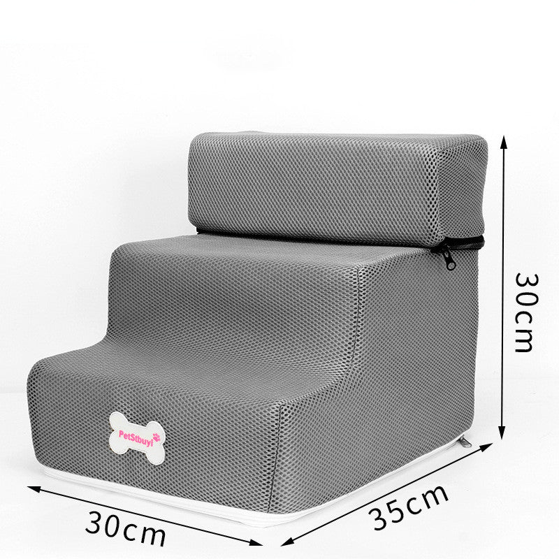 Ergonomic structure for complete support of the pet's body.