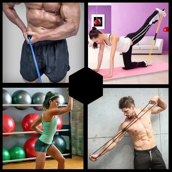 Elastic Tension Multifunctional Exercises Arm Leg