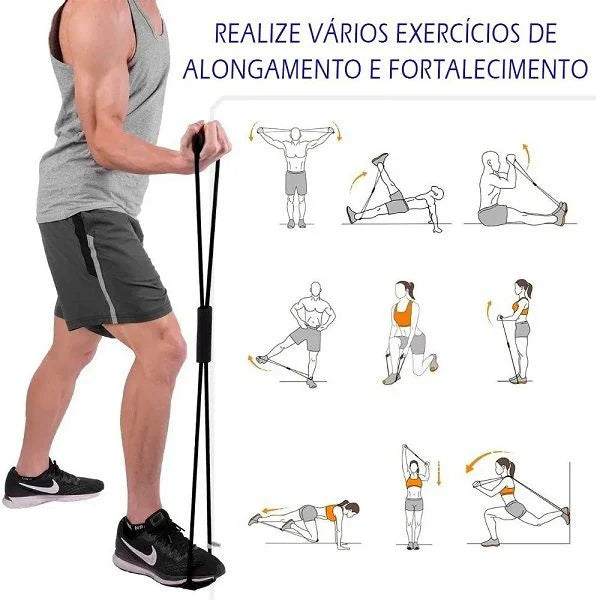 Elastic Tension Multifunctional Exercises Arm Leg