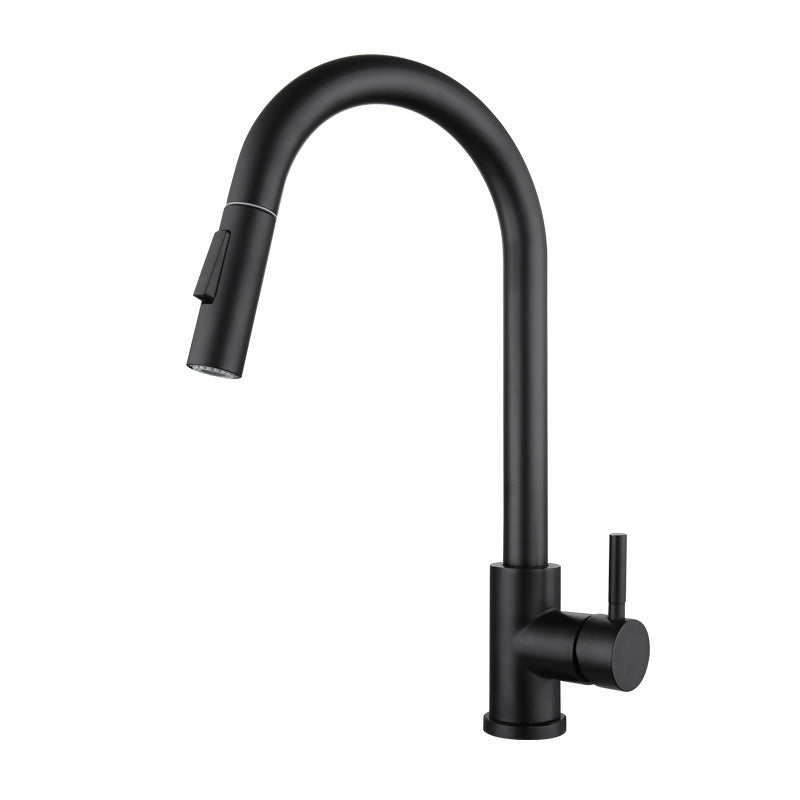 Stainless Steel Kitchen Pull-out Retractable Faucet