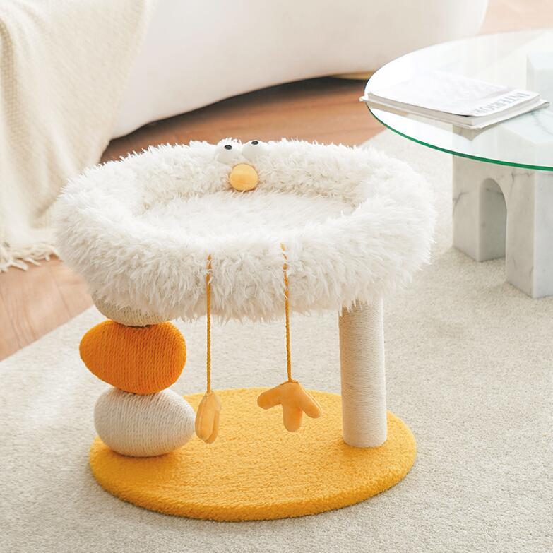 Multifunctional cat climbing frame for play and rest