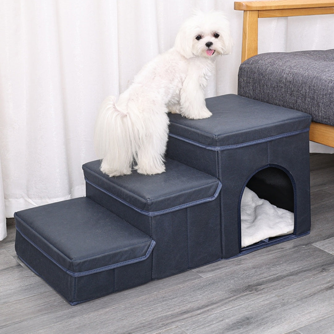 Make it easier for your pet to access the sofa or bed.