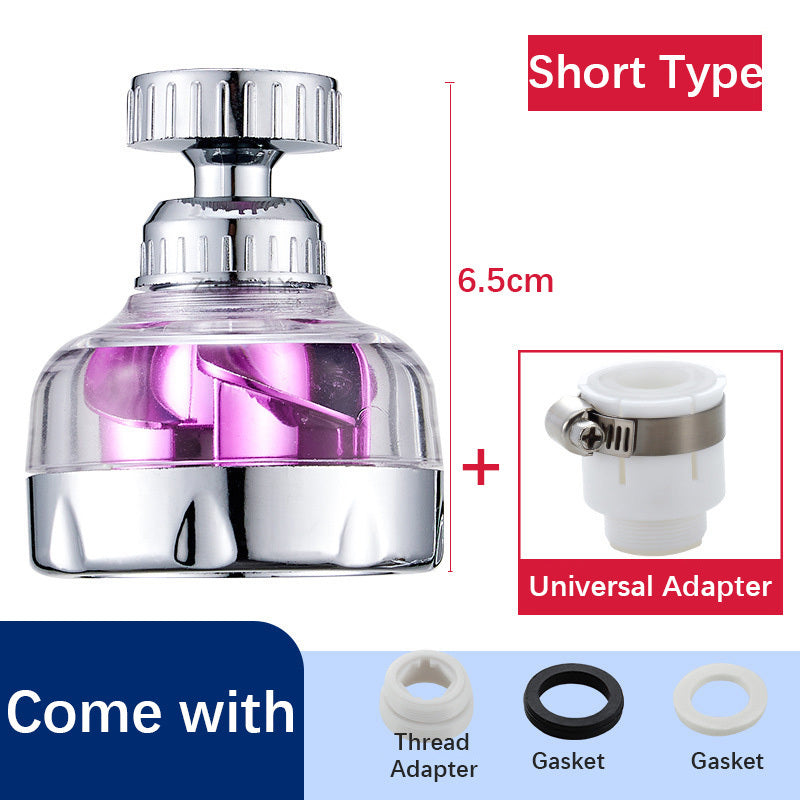 Faucet Splashproof Kitchen Home Shower Universal Joint Extender