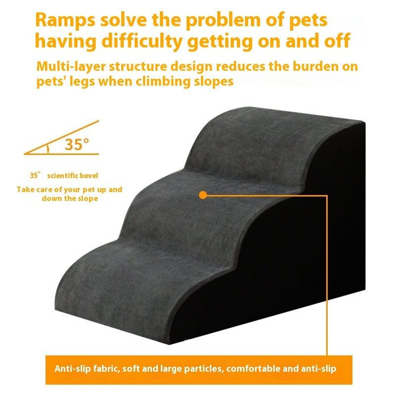 Make it easier for your pet to access high furniture.