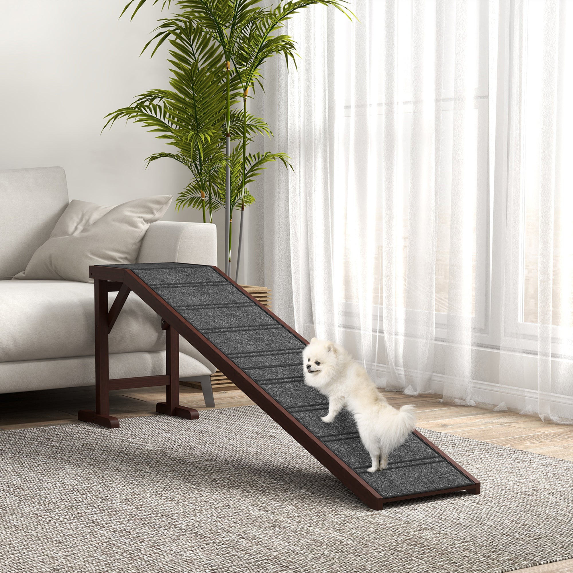 Easy access ramps for dogs and cats.