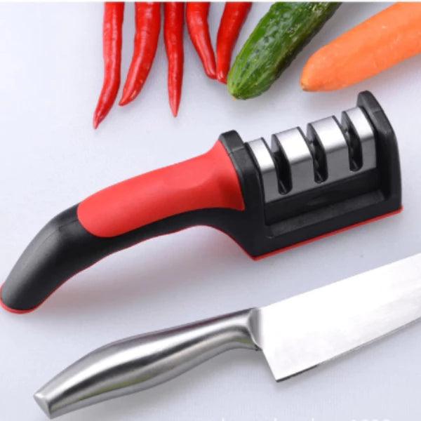 3-in-1 knife sharpener: Your kitchen's new best friend