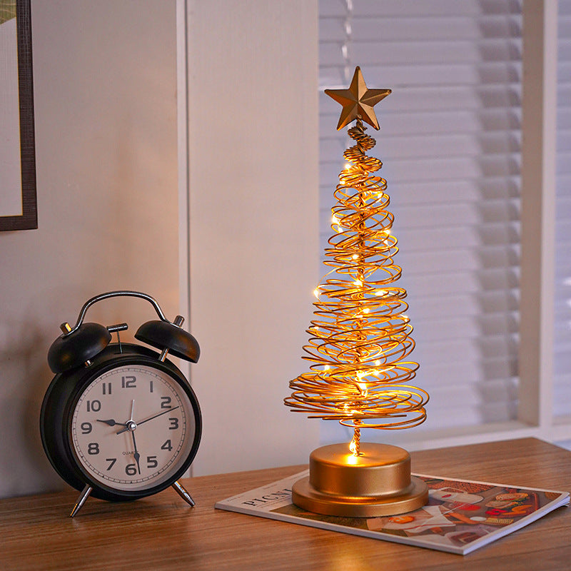 LED spiral Christmas tree to add a festive touch to your decor.