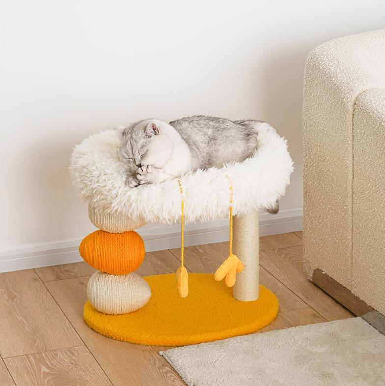 Perfect for active cats to climb and scratch.